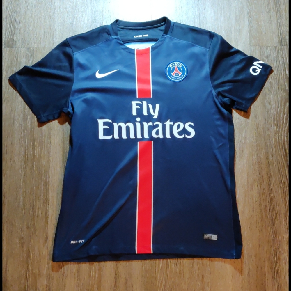 PSG Soccer Jersey Shirt, Authentic